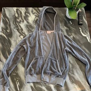 Juicy Couture- velour track jacket